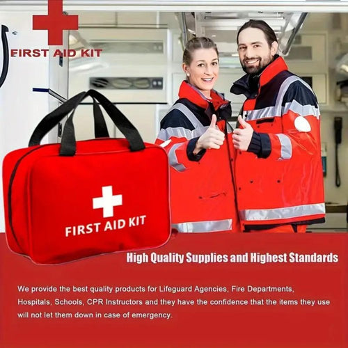 173pcs Large First Aid Kit - Including Emergency Supplies!
