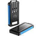 Ip65 Waterproof Portable Wireless Solar Power bank with type C charger